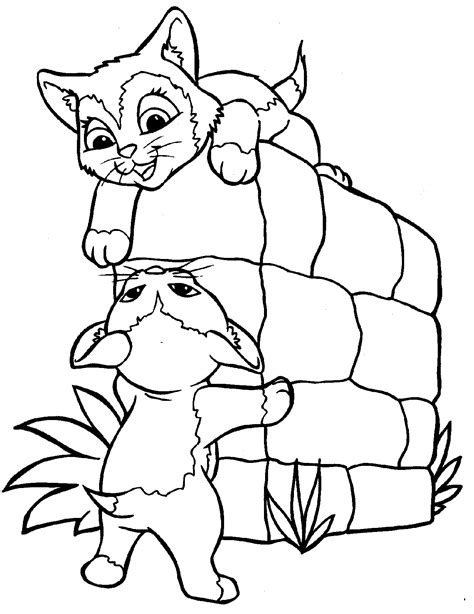 Free Printable Cat Coloring Pages For Kids