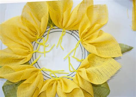 Burlap Flower Wreath Tutorial | Best Flower Site