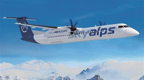 Italian start-up Sky Alps receives first two Q400 aircraft - Airport Info