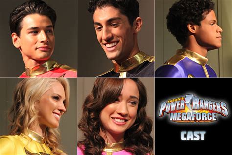 Pictures of the New Power Rangers Megaforce Cast!