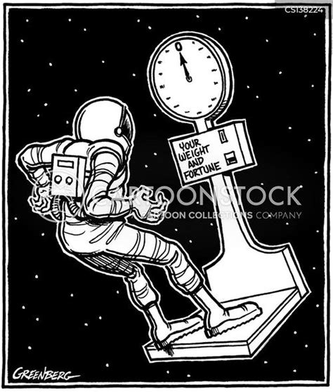 Weightlessness Cartoons and Comics - funny pictures from CartoonStock