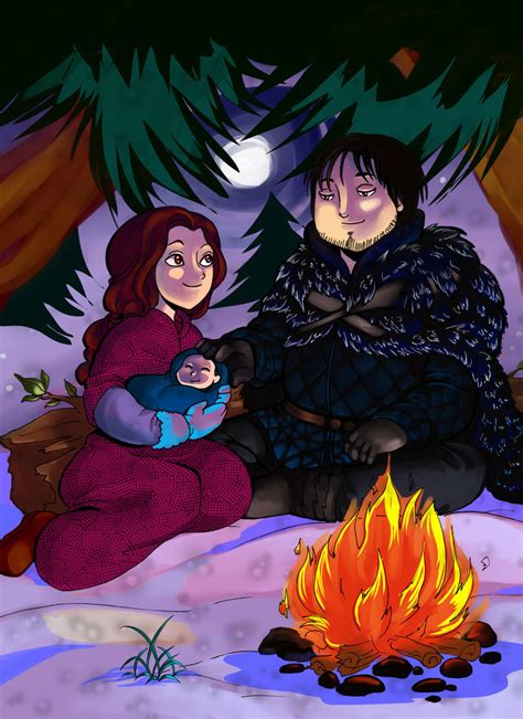 Samwell Tarly y Gilly fuego by Jeupe on DeviantArt