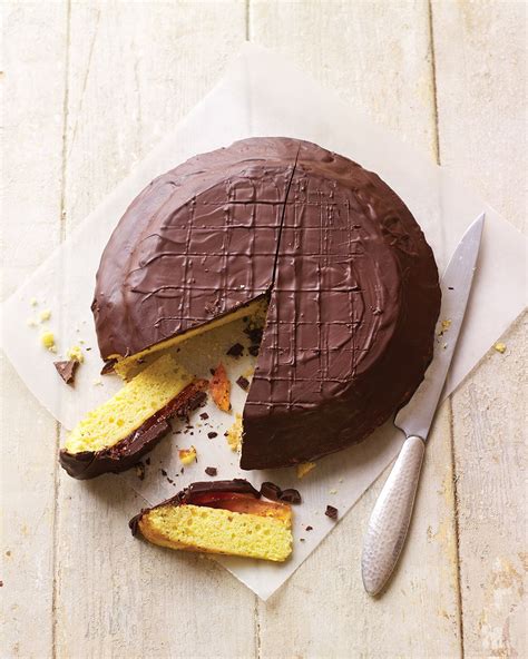 Giant Jaffa cake recipe | delicious. magazine | Recipe | Jaffa cake ...