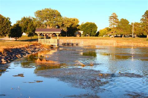 Gothenburg Nebraska Lake Helen Stock Photo - Image of lake, town: 103749938