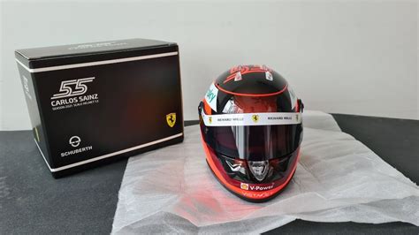 2021 Carlos Sainz F1 Scuderia Ferrari 1/2nd scale helmet, Hobbies ...