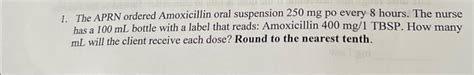 Solved 11. The pharmacy sent a bag of nesiritide 2.6mg in a | Chegg.com