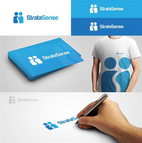 StrataSense logo design by eLdIn94 on DeviantArt