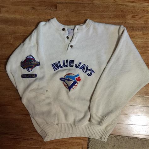 Blue Jays 1993 World Series Champions sweater - $8.99 : r/ThriftStoreHauls