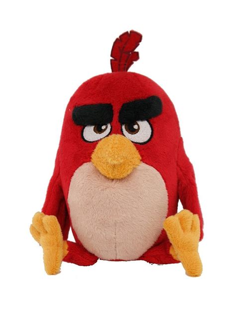 Amazon.com: Angry Birds Movie Red Plush, 7": Toys & Games | Angry birds movie red, Angry birds ...