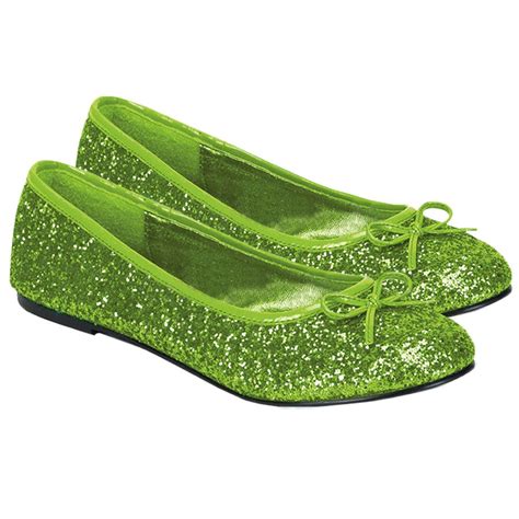 Seeinglooking: Green Glitter Shoes