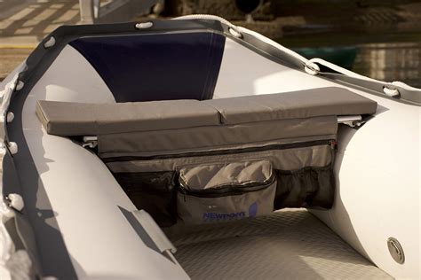 Newport Vessels Dinghy Inflatable Boat Seat Cushion & Underseat Storage ...