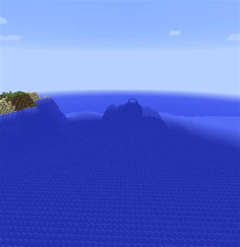 islands with a sea temple seed Minecraft Map