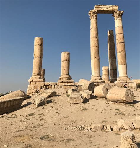 The Roman Temple of Hercules, the Citadel, Amman, Jordan. | Flickr