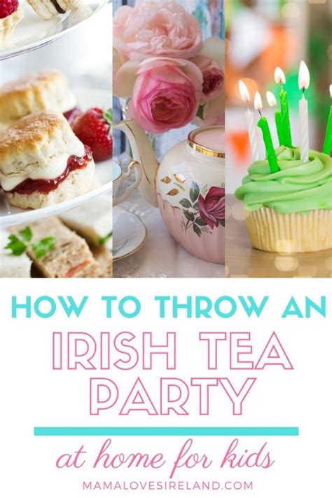 How to throw an Irish tea party at home - Mama Loves Ireland