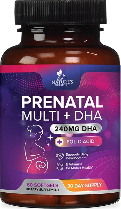 Prenatal Multivitamin with Folic Acid & DHA, Kuwait | Ubuy