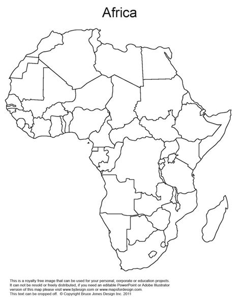 Africa Political Map, Africa Map, Printable Africa Map pertaining to ...