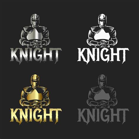 knight logo vector 10407484 Vector Art at Vecteezy