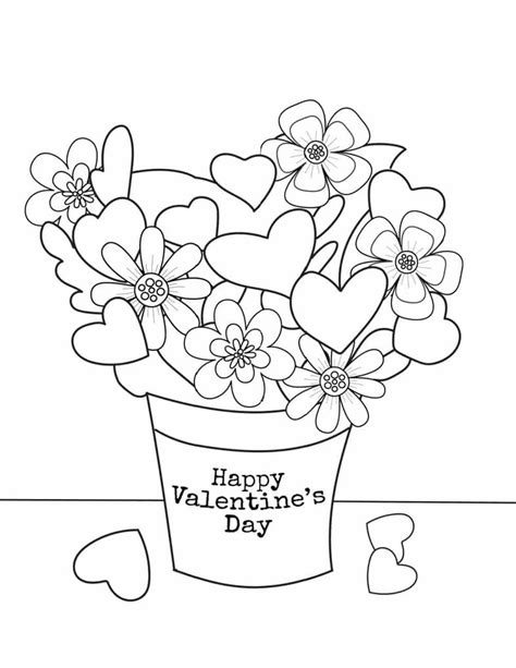 Free printable Valentine coloring pages by coloringlib on DeviantArt