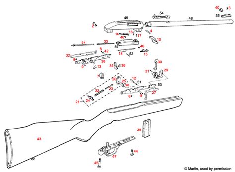 Marlin® 795 Schematic - Brownells UK