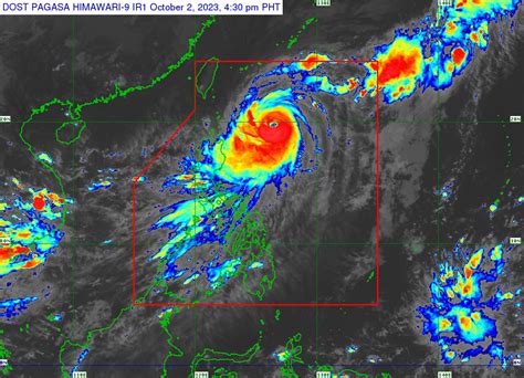 Typhoon Koinu intensifies; provinces in northern Luzon under signal No ...