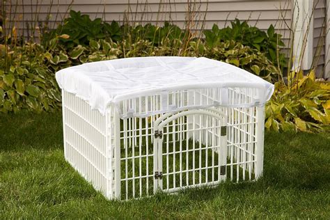 IRIS Large Indoor Outdoor Dog Pet Playpen Exercise Yard Fence With ...