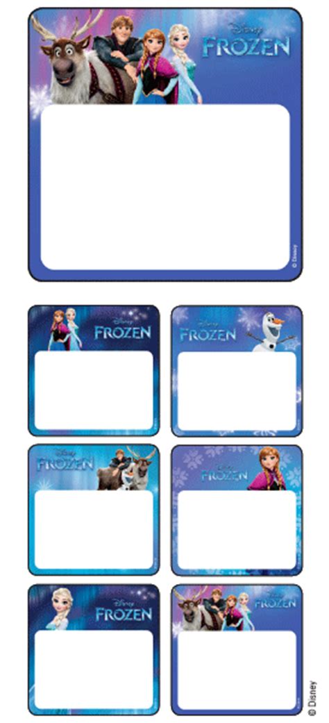 Personalized Frozen Stickers | Kids Love Stickers from MediBadge