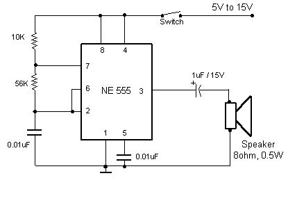 A simple electronic buzzer - Electronics Circuits & Hobby