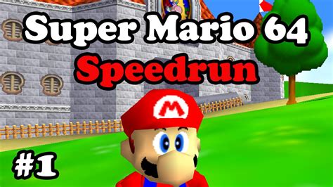 Super Mario 64 Speedrun #1 - YouTube