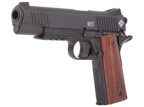 CROSMAN 1911 CO2 PELLET PISTOL, MATTE BLACK - Air Guns India