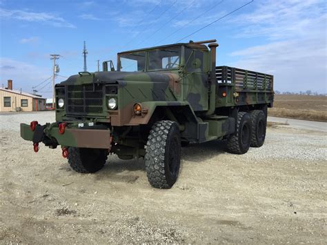 BMY M925a2 5 Ton Military Cargo Truck With Winch SOLD - Midwest Military Equipment