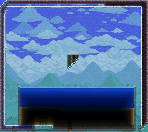 Fishing pond 9 biomes in one : r/Terraria