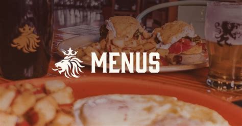 Menus | Café Benelux