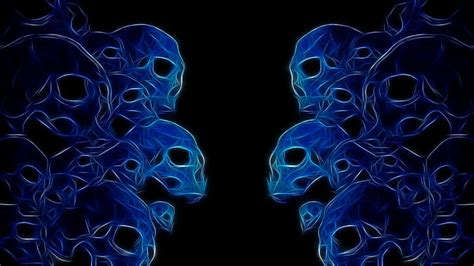 Blue Skull Wallpaper 4K - 20 4k Ultra Hd Sugar Skull Wallpapers ...