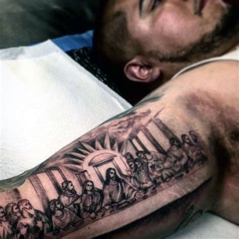 Inner Bicep Tattoos For Men Ideas