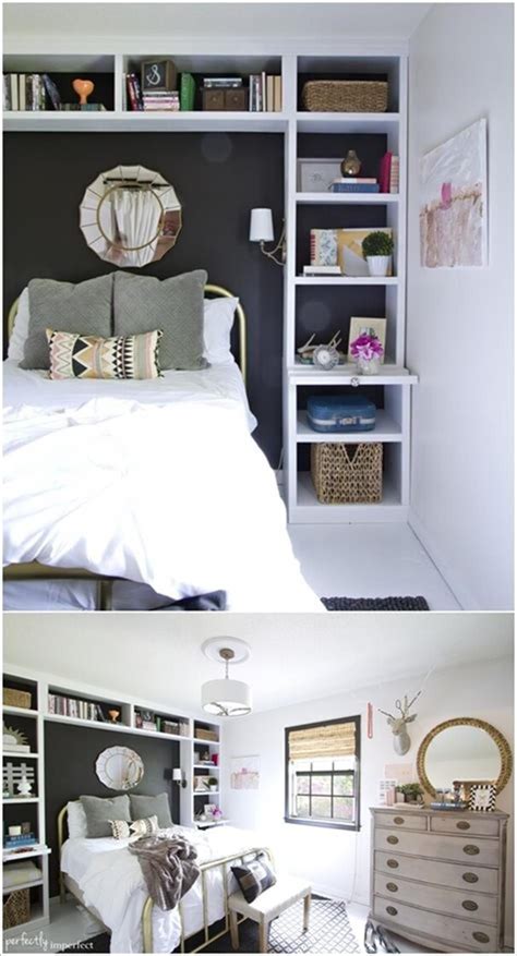 Best 45 Storage Ideas for Small Bedrooms on a Budget - ComeDecor | Small bedroom ideas for ...