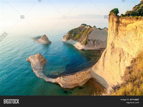 Loggas Beach (Peroulades Beach, Image & Photo | Bigstock