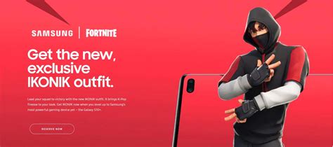 Fortnite x Samsung Collaboration - New Ikonik Exclusive Skin / Outfit ...