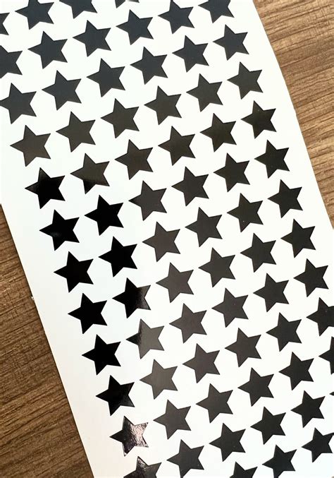 1/2 Inch Mini Star Sticker Sheet 13mm Small Star Stickers Tiny Star Holo Stickers Holographic ...