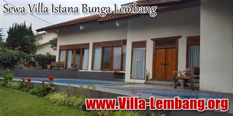 villa istana bunga lembang kolam renang | Sewa Villa Lembang