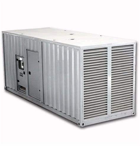 White Generator Soundproof Enclosure at Rs 250000/unit in Chennai | ID ...