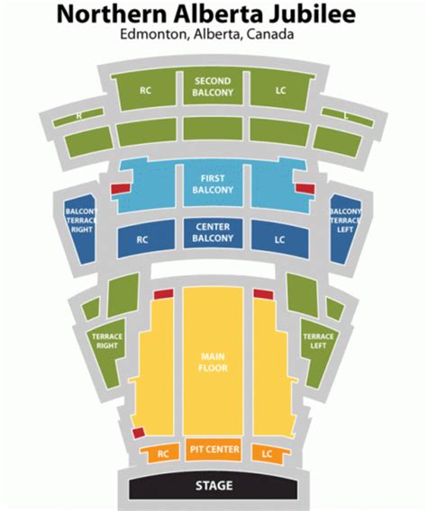 Jubilee Auditorium Edmonton Seating Map | Brokeasshome.com