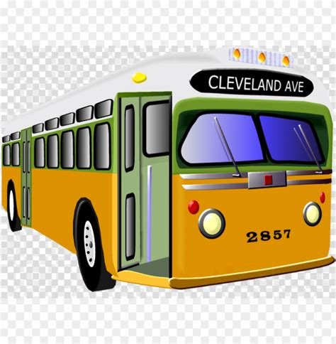 Rosa Parks Bus Drawing Clipart Montgomery Bus Boycott PNG Transparent ...