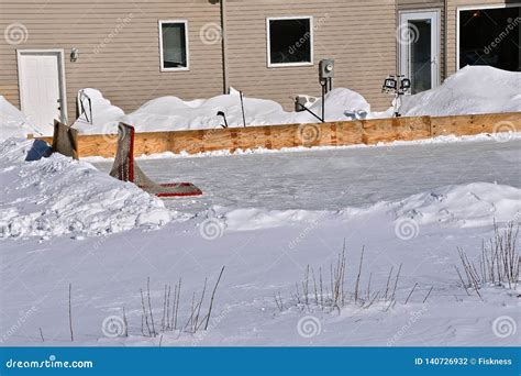 Outdoor hockey rink stock photo. Image of game, drift - 140726932