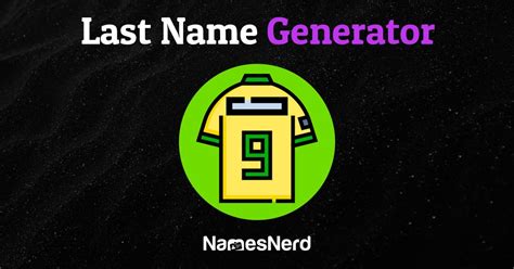 Last Name Generator