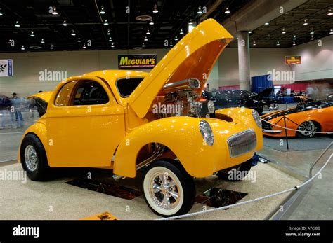 1941 Willys Coupe hot rod at the 2007 Detroit Autorama Stock Photo - Alamy