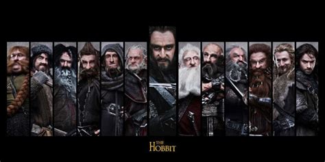 13 Dwarves From The Hobbit Diagram | Quizlet