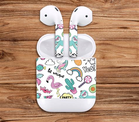 Stickers Airpod Skin Wrap Apple Air Pod 1 2 Decal Fashion - Etsy