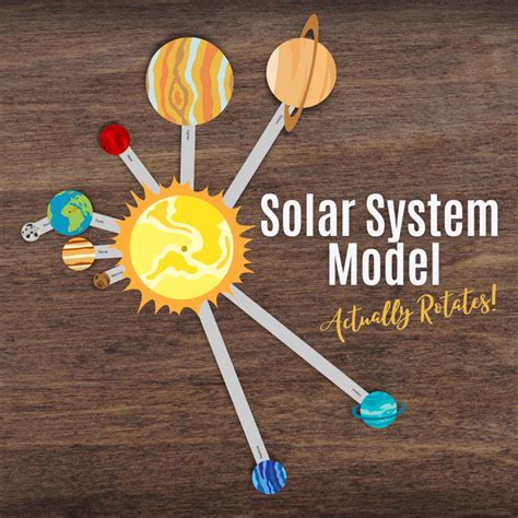 SOLAR SYSTEM Planet Model Rotating Spinner Outer Space Study - Etsy