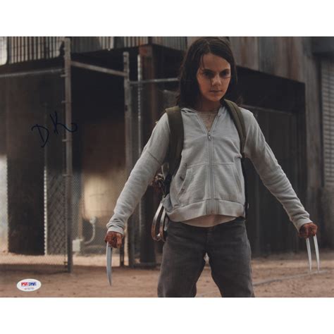 Dafne Keen Signed "Logan" 11x14 Photo (PSA COA) | Pristine Auction