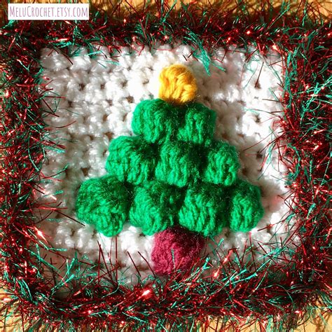 Merry Christmas Bunting Decoration Pattern by Melu Crochet - Etsy